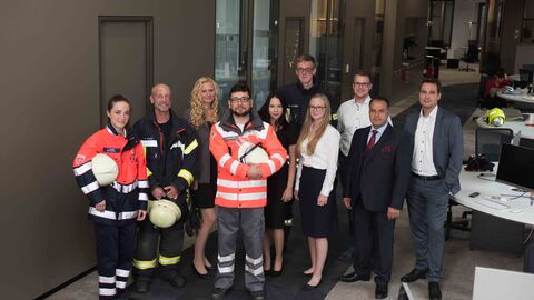 Arbeitgeber und Einsatzkräfte aller Hilfsorganisationen des Hessischen Katastrophenschutz